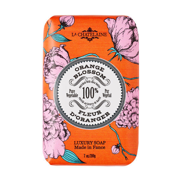 La Chatelaine La Chatelaine Wild Orange Blossom Luxury Bar Soap
