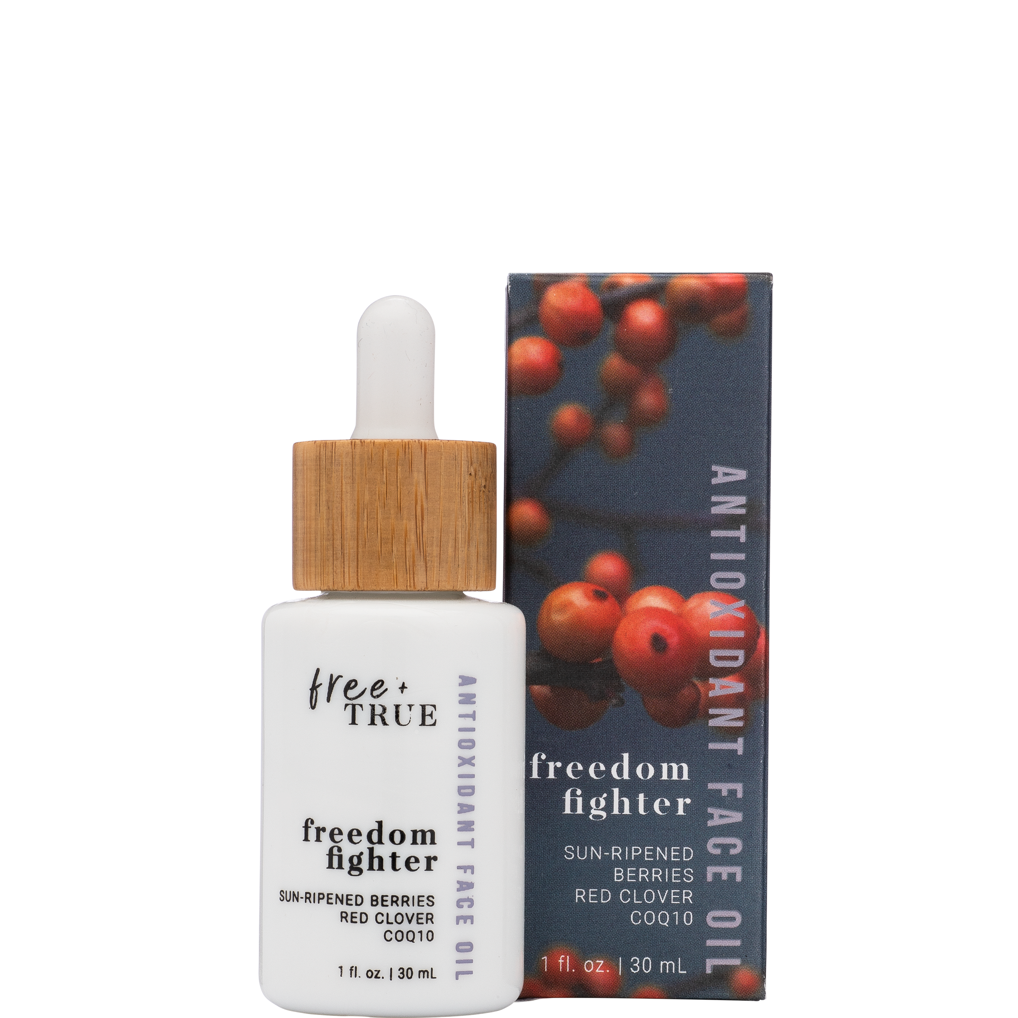 free + TRUE free + TRUE Freedom Fighter Antioxidant Face Oil