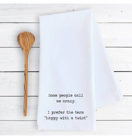 Dev D + Co Dev D + Co Happy with a Twist Tea Towel