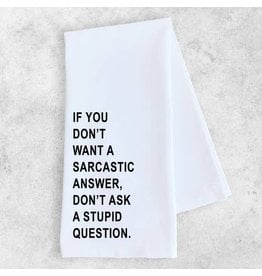 Dev D + Co Dev D + Co Sarcastic Answer Tea Towel