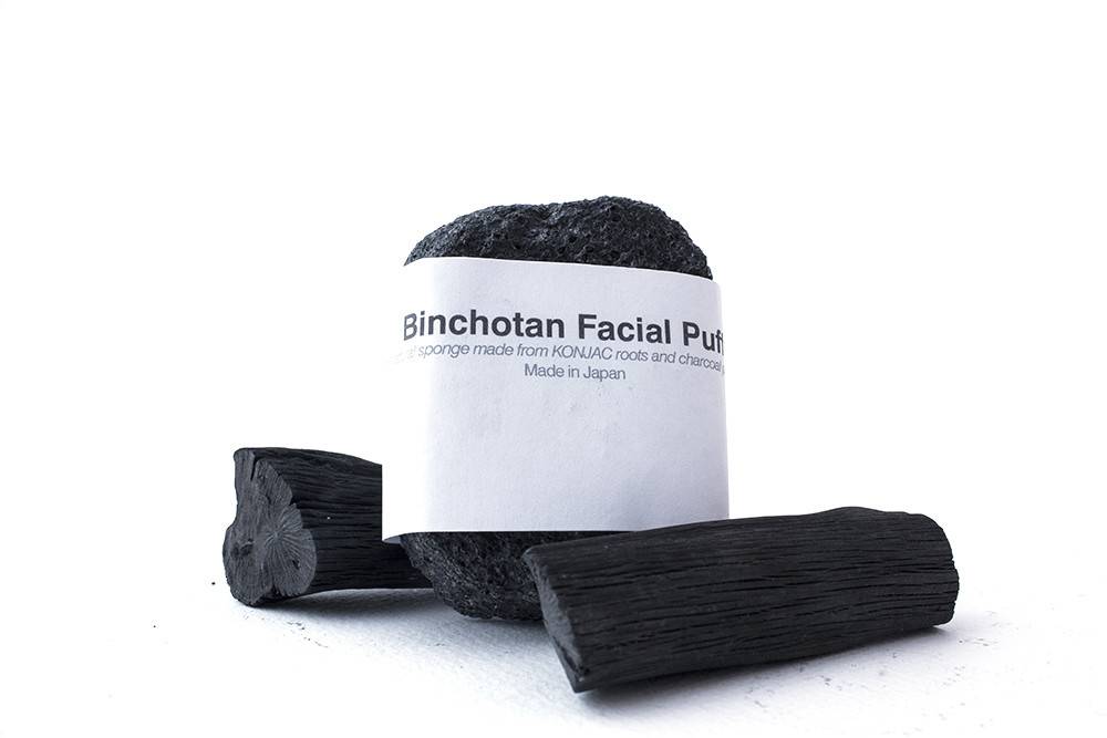 Morihata Morihata Binchotan Charcoal Facial Puff