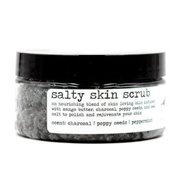 Birdbath Birdbath Salt Scrub Charcoal Peppermint