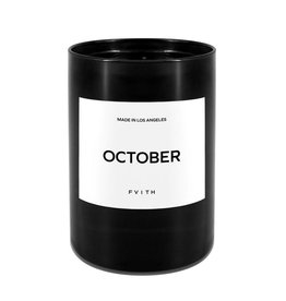 Fvith Fvith October Candle