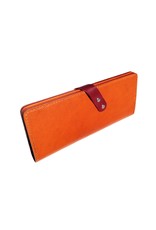 Hold Supply Co Hold Supply Co Red/Brown Leather Women’s Long Wallet