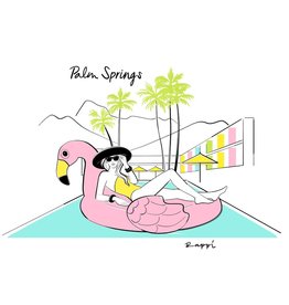 Rappi Palm Springs Rappi Palm Springs Flamingo (med)