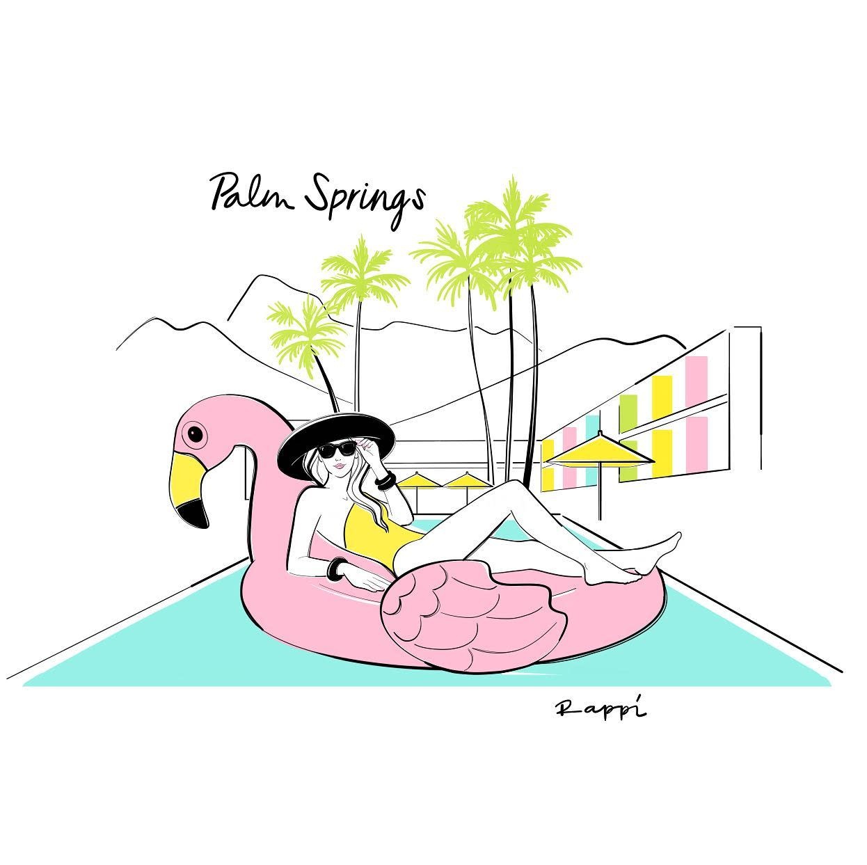 Rappi Palm Springs Rappi Palm Springs Flamingo (med)