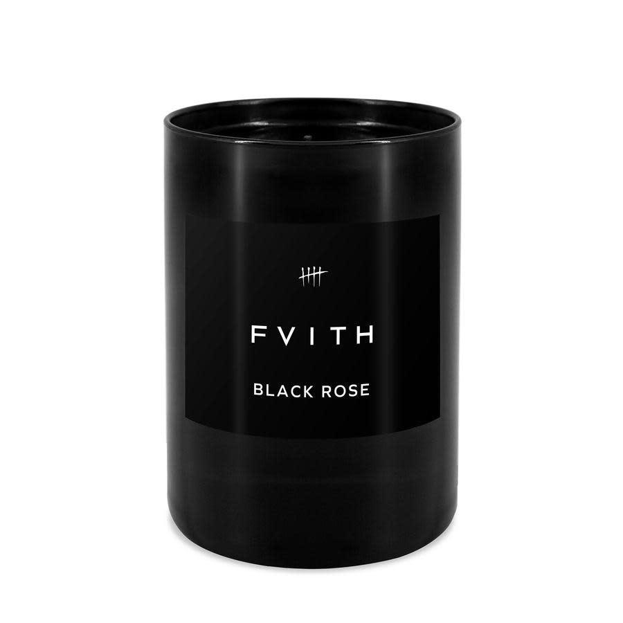 Fvith Fvith Black Rose Candle
