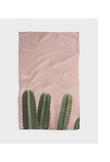 Geometry Geometry Pink Cactus Tea Towel
