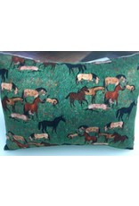 Snori Dori Design Snori Dori Designs Horses Pillow