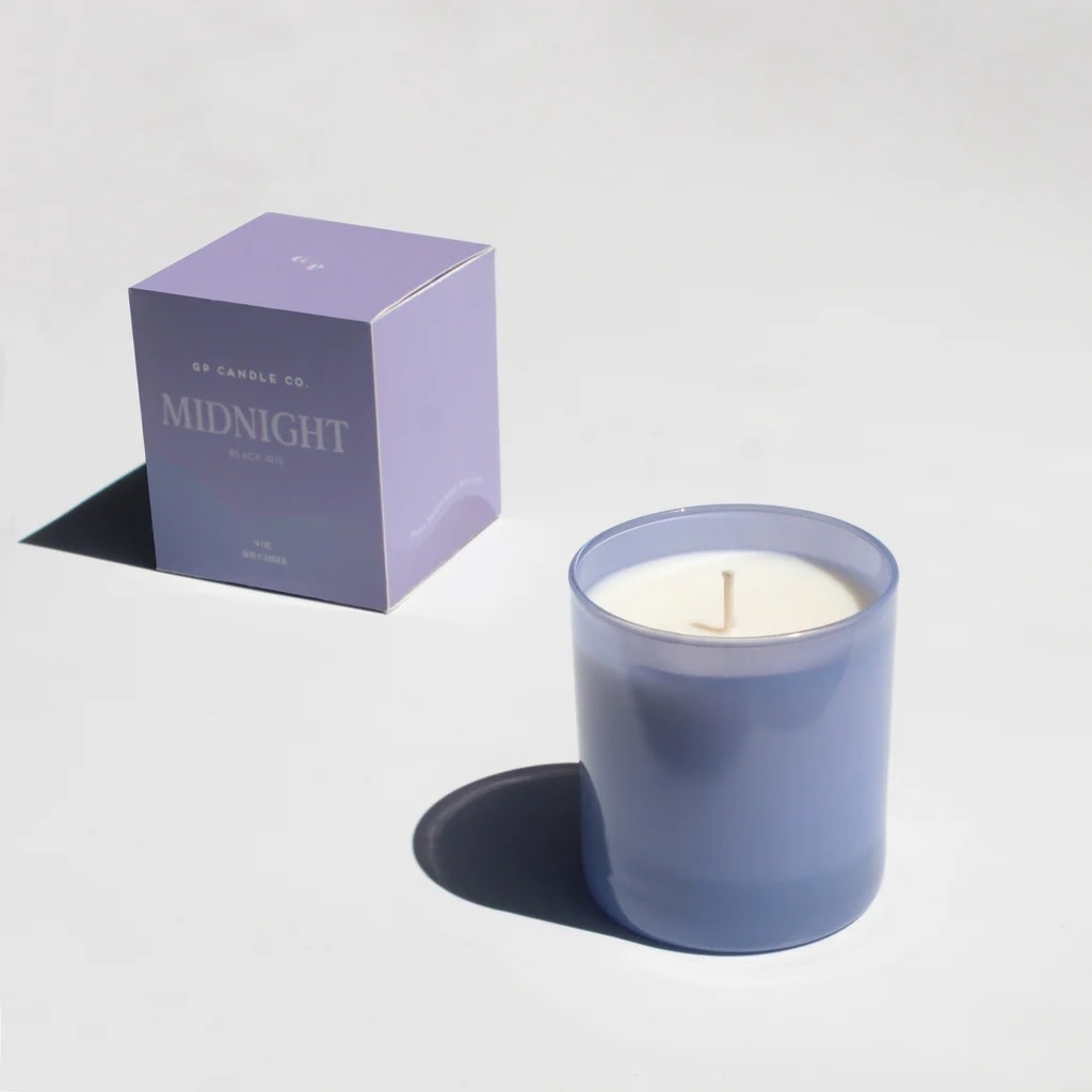 GP Candle Co HUE Midnight Candle