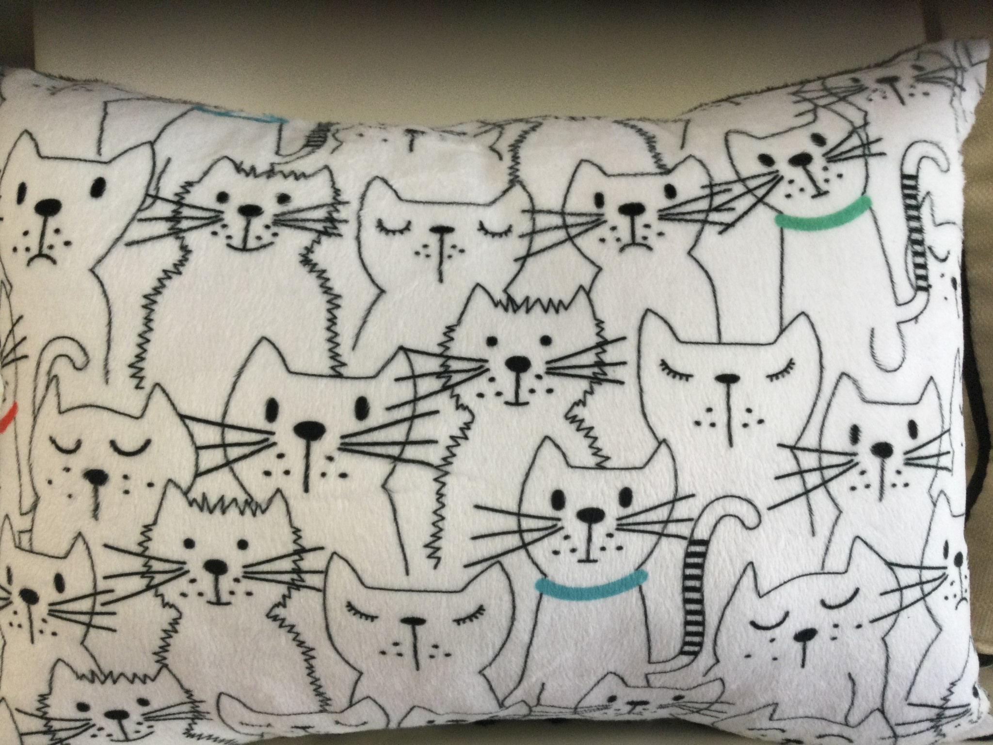 Snori Dori Design Snori Dori Designs Cats Pillow #2