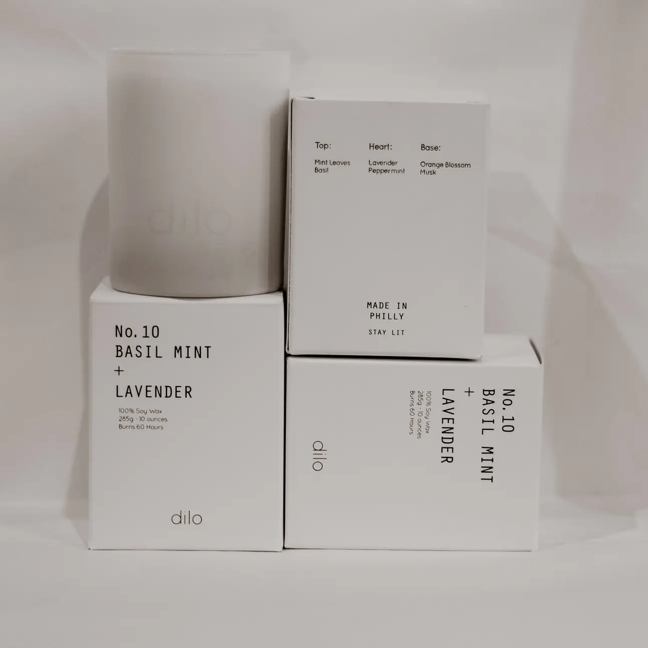 dilo Dilo Shades Basil Mint + Lavender Candle