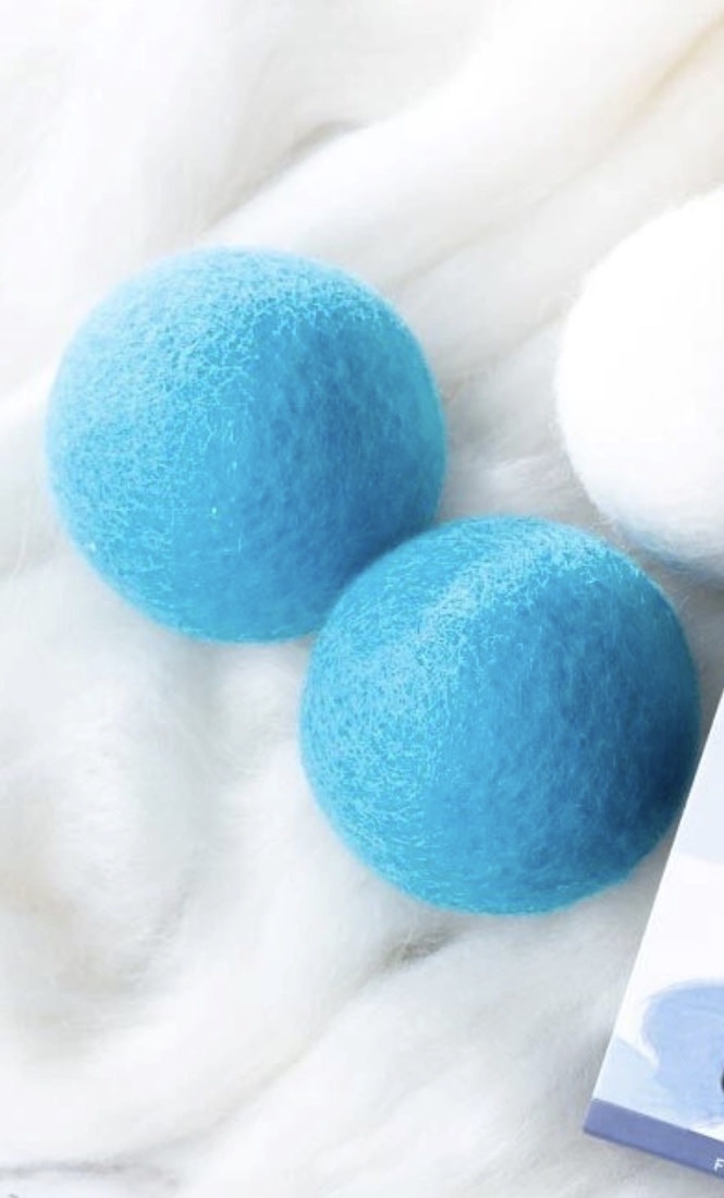 Woolzies Woolzies Wool Dryer Balls (set of 3) Blue