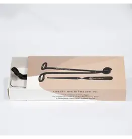Ginger June Candle Co Ginger June Candle Care Set - Black