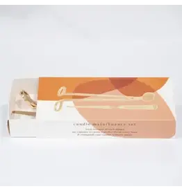 Ginger June Candle Co Ginger June Candle Care Set - Gold