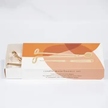 Ginger June Candle Co Ginger June Candle Care Set - Gold