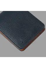 Mahe Tri Mahe Tri Bi-Fold Leather Wallet - Blue