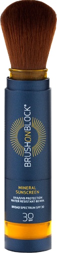 Brush on Block Brush On Block Touch of Tan Broad Spectrum SPF30 Mineral Powder Sunscreen