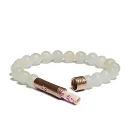 Wishbeads Wishbeads Matte Light Jade Intention Bracelet (W)