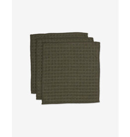 Geometry Geometry Forest Waffle Washcloth Set (3)