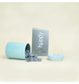 Huppy Huppy Fluoride Free Toothpaste Tablets Charcoal Mint