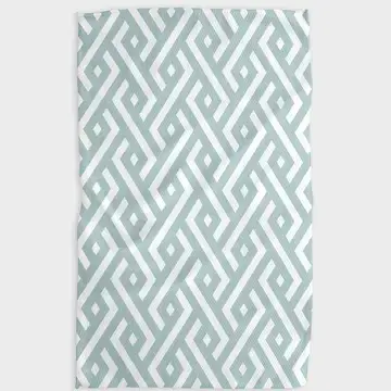 Geometry Geometry Water Ways Tea Towel