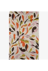 Geometry Geometry Playful Leaves Tea Towel