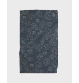 Geometry Geometry Taps Midnight Tea Towel