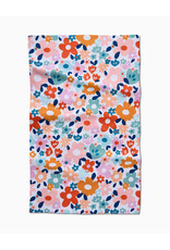 Geometry Geometry Whimsy Floral Tea Towel