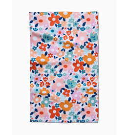 Geometry Geometry Whimsy Floral Tea Towel