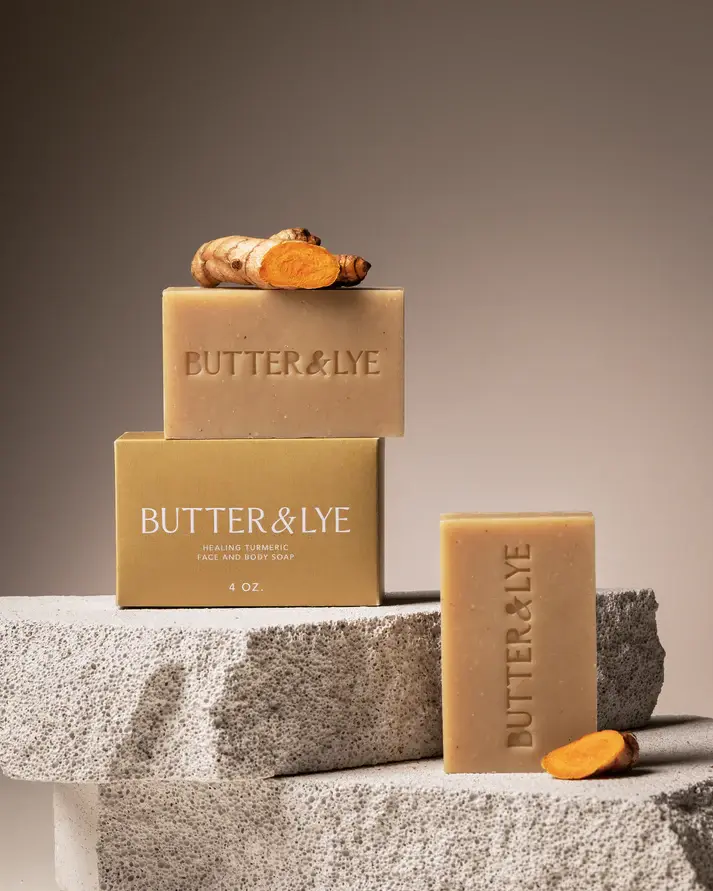 Butter & Lye Butter & Lye Healing Tuermic Soap (unscented)