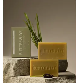 Butter & Lye Butter & Lye Rejuvenating Wheatgrass Soap (lavender/eucalyptus/lemongrass)