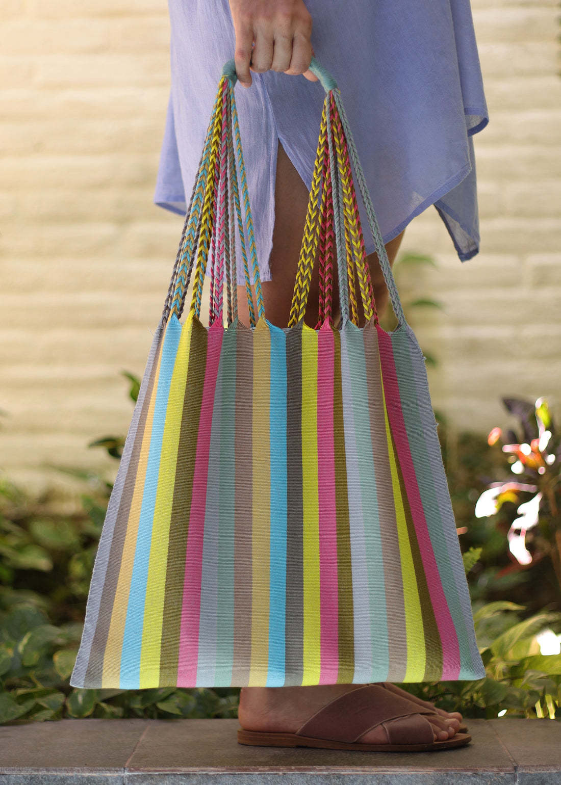LUZ Collection LUZ Collection El Invierno Las Rayas Tote