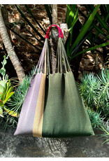 LUZ Collection LUZ Collection Heather/Verde Las Rayas Tote