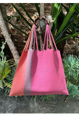 LUZ Collection LUZ Collection  Rosa/Terracotta Las Rayas Tote