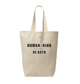 Dev D + Co Dev D + Co  Human Kind Canvas Tote Lg Natural