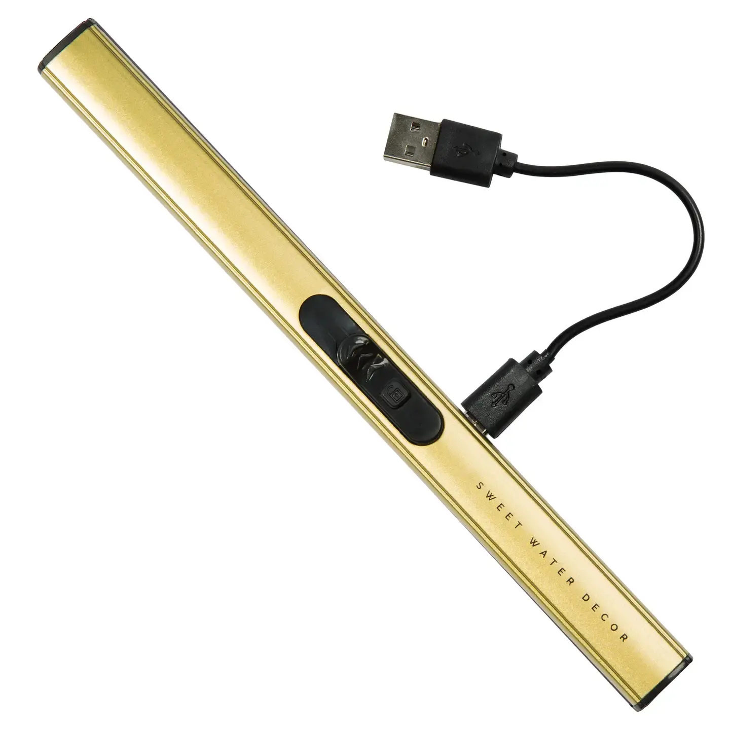 Sweet Water Decor Rechargeable Lighter Gold