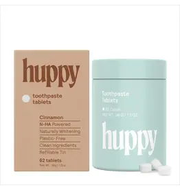 Huppy Huppy Fluoride Free Toothpaste Tablets Cinnamon
