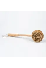 Baudelaire Baudelaire Bamboo 14" Boar Bristle Long Handle Bath Brush