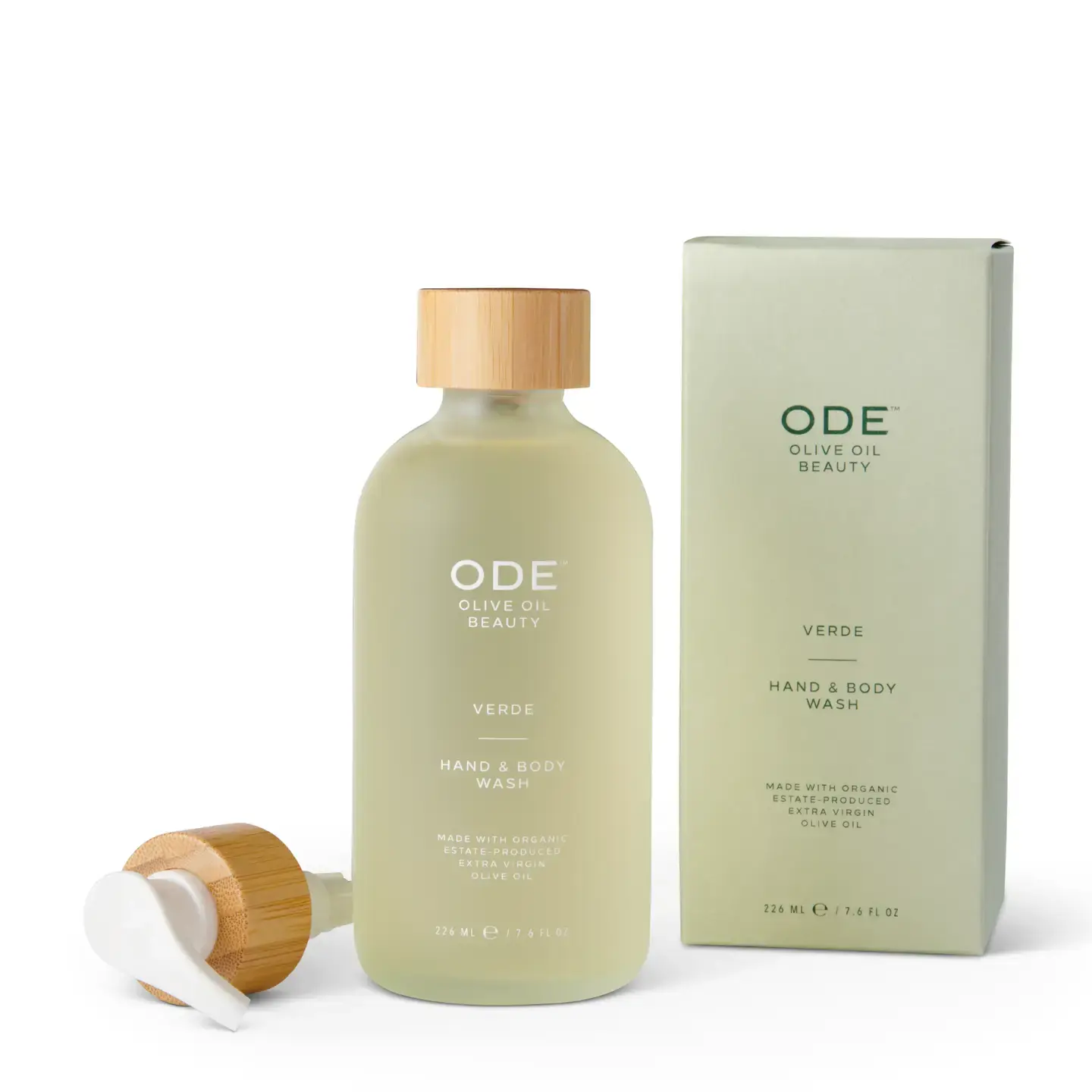 Ode Olive Oil Beauty Hand & Body Wash Verde