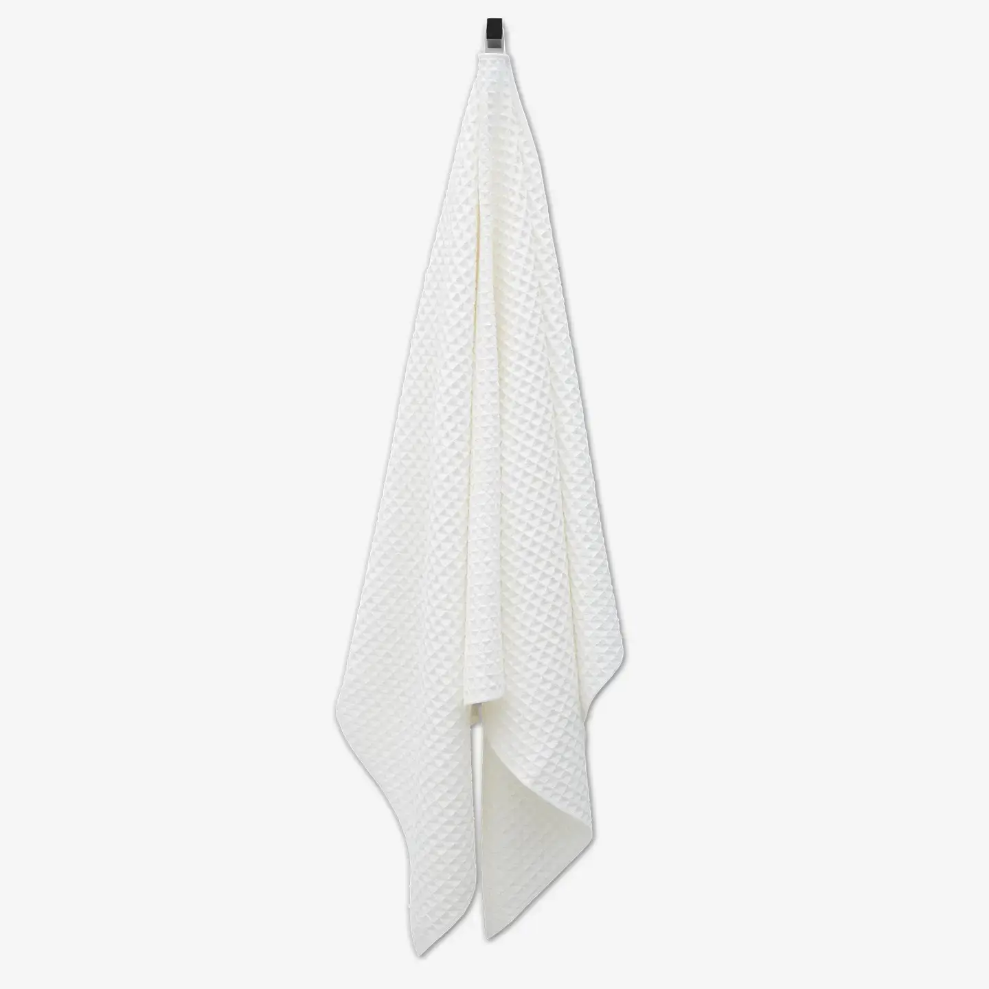 Geometry Geometry Cloud Waffle Bath Towel