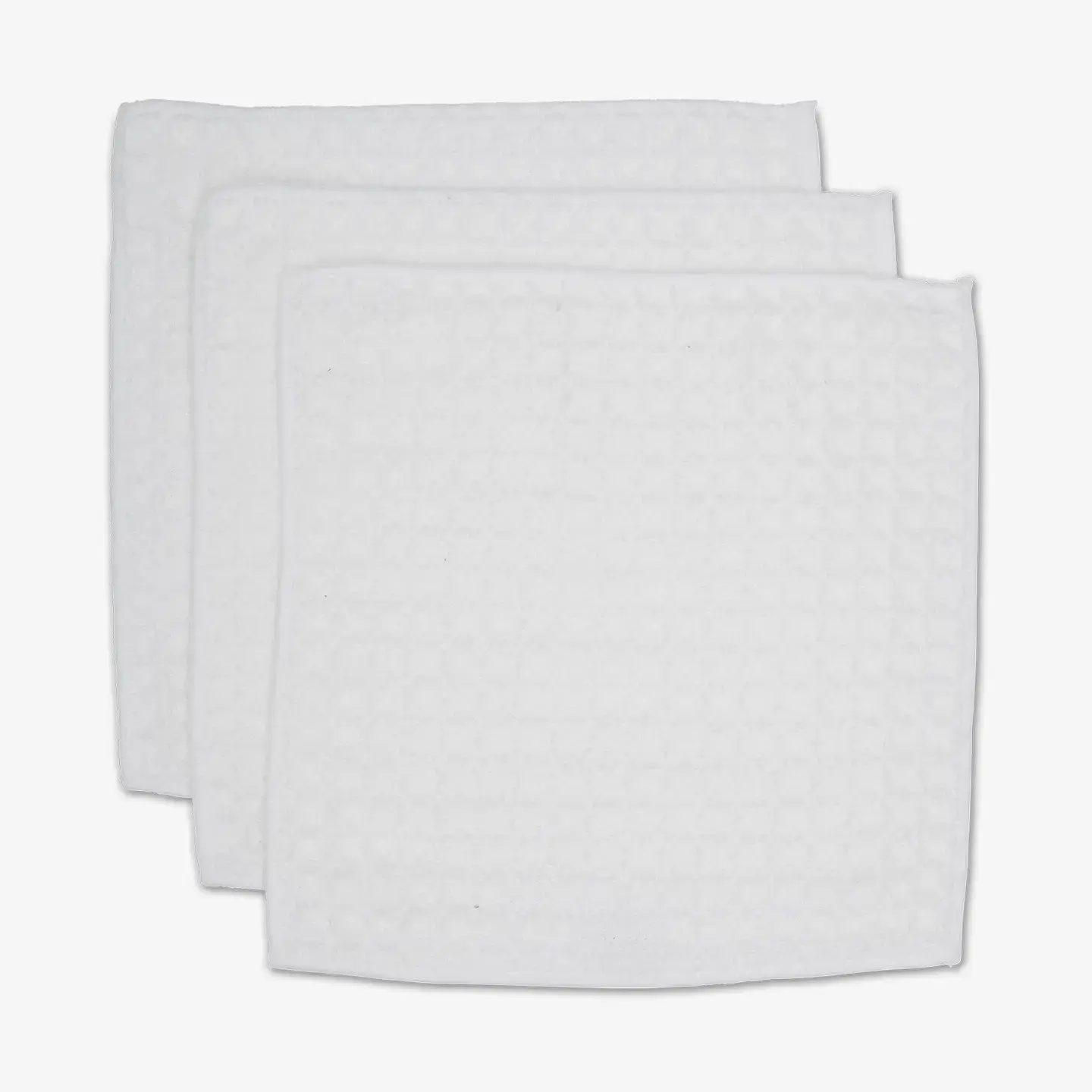 Geometry Geometry Cloud Waffle Washcloth Set (3)