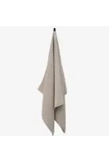 Geometry Geometry Taupe Waffle Bath Towel