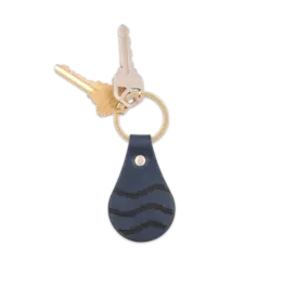 Woolly Made Woolly Made Tab Keychain Waves