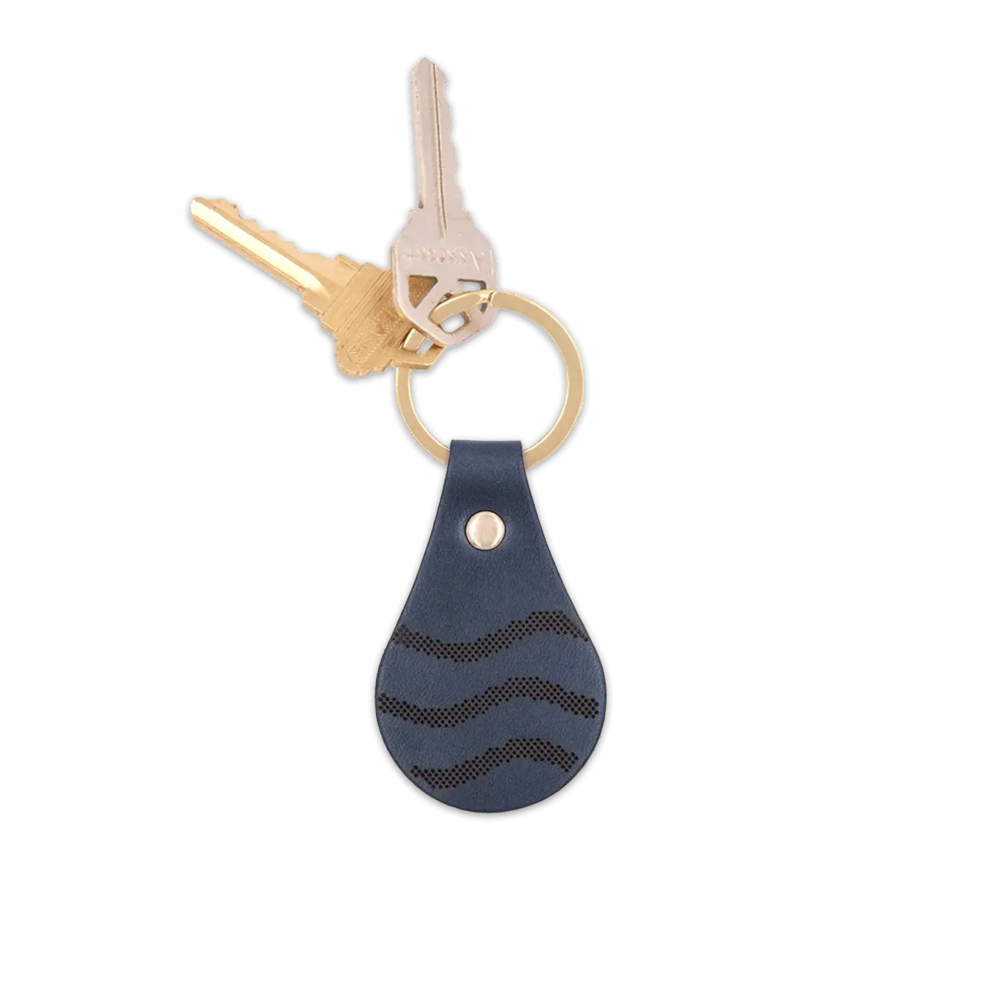 Woolly Made Woolly Made Tab Keychain Waves