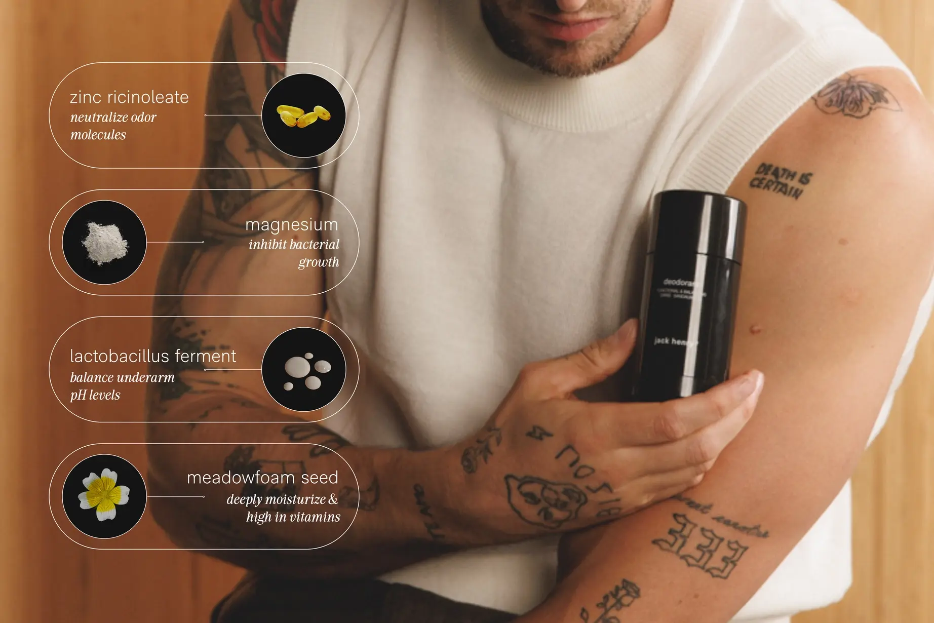 Jack Henry Jack Henry Deodorant Blood Orange