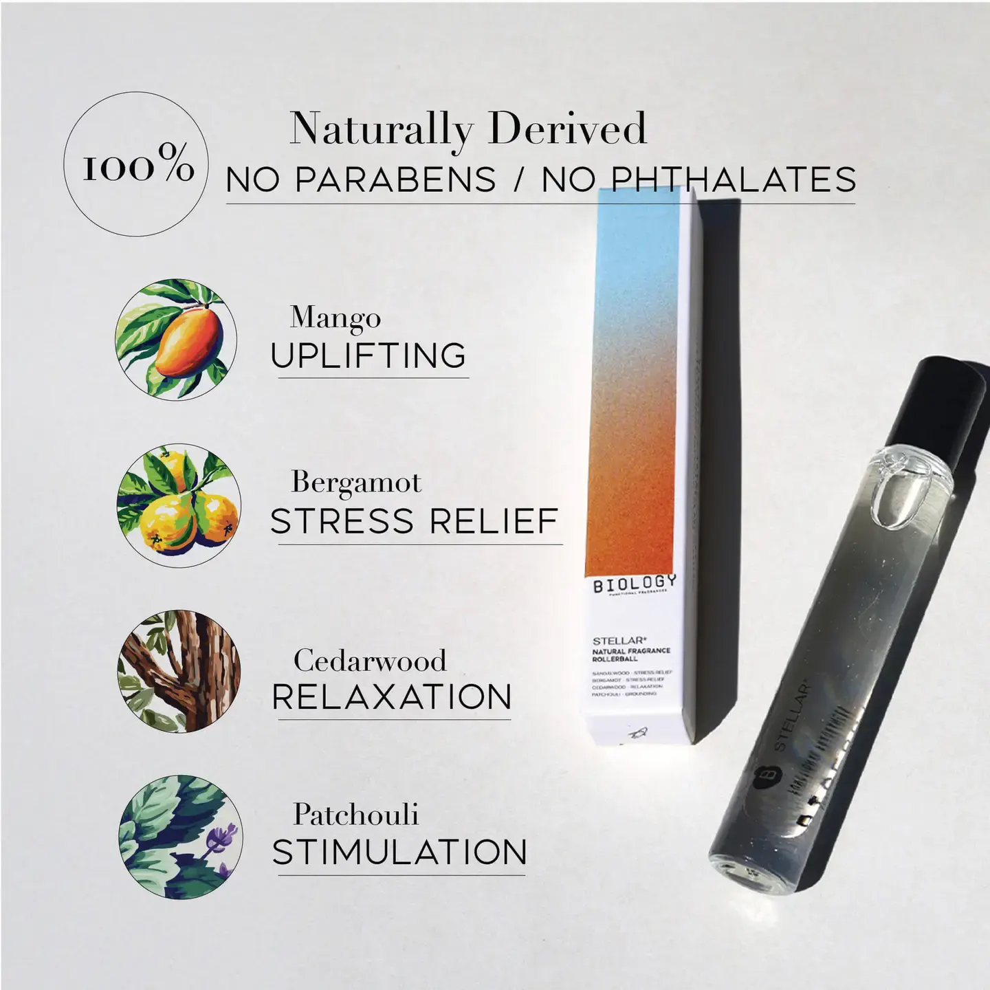 Biology Functional Fragrances Biology STELLAR Rollerball Fragrance Oil 10ml