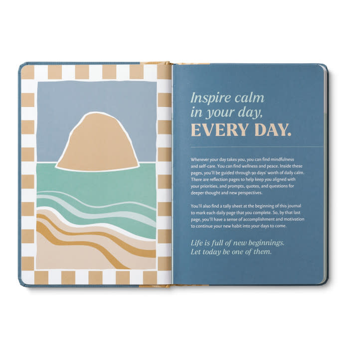 Compendium Compendium Every Day Guided Journal CALM
