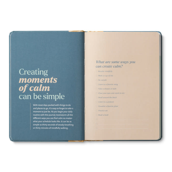 Compendium Compendium Every Day Guided Journal CALM
