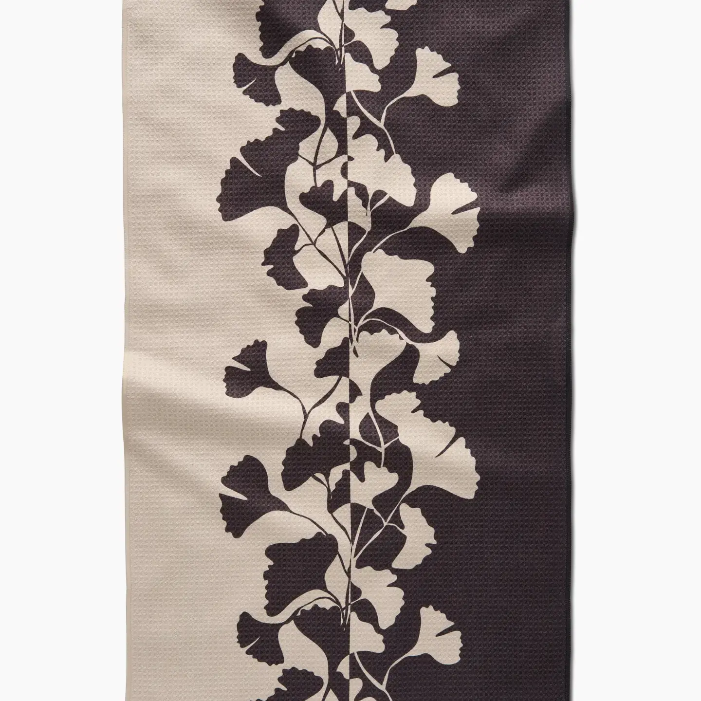 Geometry Geometry Midnight Ginkgo Tea Towel